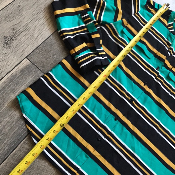 Calvin Klein Multi Stripe Button Down - Picture 9 of 11